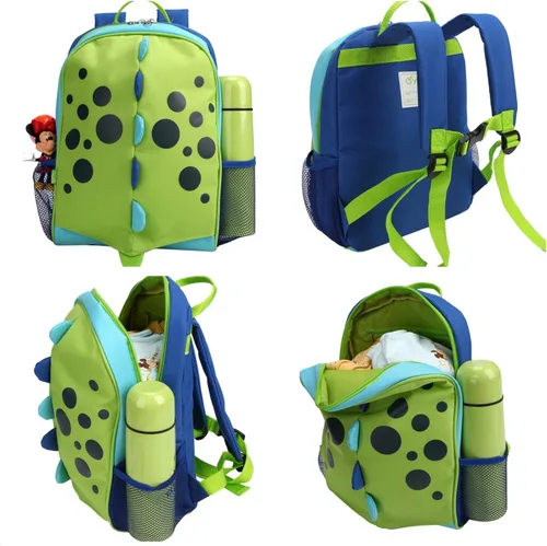 Miniatura 4 de Yodo Mochila escolar para niños pequeños, etiqueta con nombre y correa para el pecho