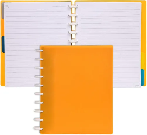 Miniatura 155 de Talia - Cuadernos de notas con tapas, planificador, personalizables, (Azul de Verano, Junior (5.5 pulgadas x 8.5 pulgadas)) Azul verano