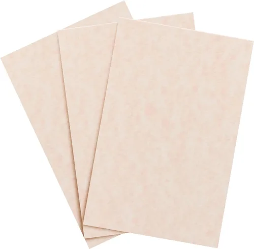 Miniatura 10 de Cartulina de pergamino natural – Tarjeta de pergamino multiusos para certificados, menús e invitaciones de boda Peso medio 65 libras (6.21 oz/m²)