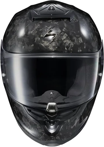 Miniatura 4 de ScorpionEXO R1 Air - Casco de motocicleta de cara completa de fibra de carbono con escudo Pinlock, bolsillos para altavoces listos para Bluetooth