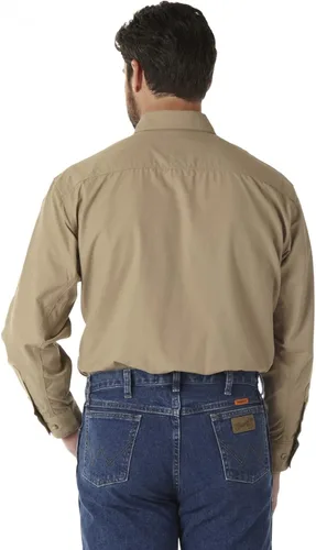 Miniatura 2 de Wrangler Riggs Workwear Camisa de trabajo FR ignífuga con dos bolsillos para hombre