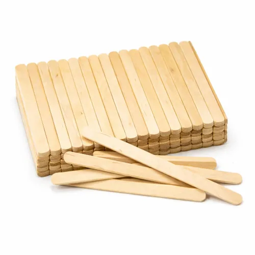 Miniatura 8 de Palitos de manualidades de 4.5" de color/Palitos de paleta/Manualidades de 3/8" - Paquete de 1,000