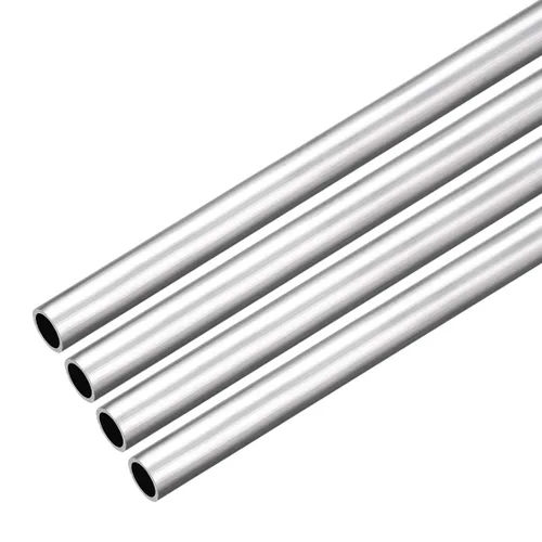 Miniatura 7 de uxcell 4 unids 6063 tubo recto redondo de aluminio sin costura 1 pies longitud 0.0975 pulgadas ID 0.39 pulgadas OD