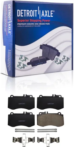 Miniatura 79 de Detroit Axle - Pastillas de Freno Delantero para Mercedes- Benz C230 C250 C300 SLK250, Pastillas de Freno Cerámica w/Reemplazo de Hardware