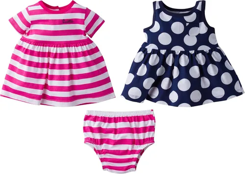 Miniatura 3 de Gerber Baby Girls' 3-Piece Dress and Bloomer Set