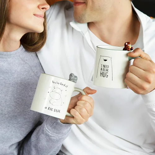Miniatura 8 de You're Kind Of A Big Deal - Taza de café de dolomita color gris hipopótamo de 17 onzas