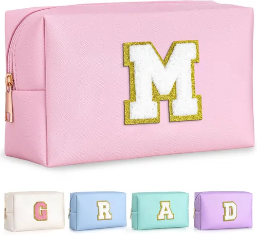 TOPEAST - Bolso de maquillaje para mujer, Rosado, Medium (3