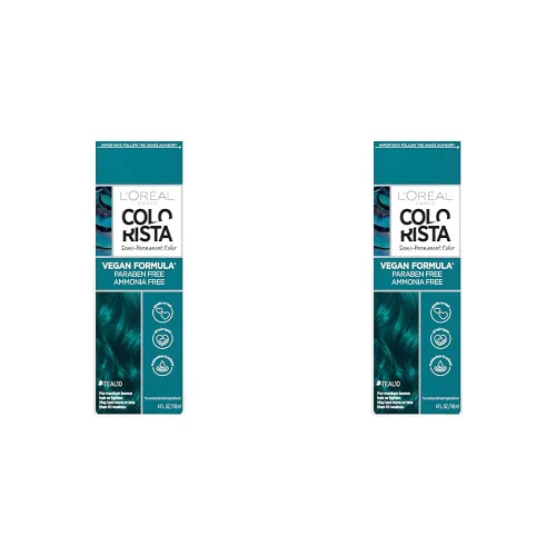 Miniatura 17 de L'Oréal Paris Color de Cabello Colorista Semipermanente para Cabello Rubio Claro o Decolorado, Verde Lima