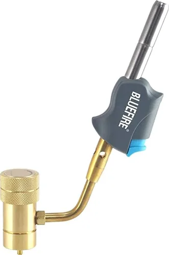 Miniatura 9 de BLUEFIRE BTS-8066 Antorcha giratoria turbo caliente de alta intensidad MAPP Kit hasta 11695 BTU/hr! Botón de encendido a presión Propano MAP PRO