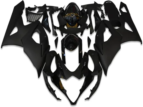 Miniatura 13 de Carenado de carrocería negro brillante de plástico apto para Suzuki 2005 2006 GSXR 1000 inyección ABS nuevo Aftermarket Kit Kit GSXR-1000 05 06 01