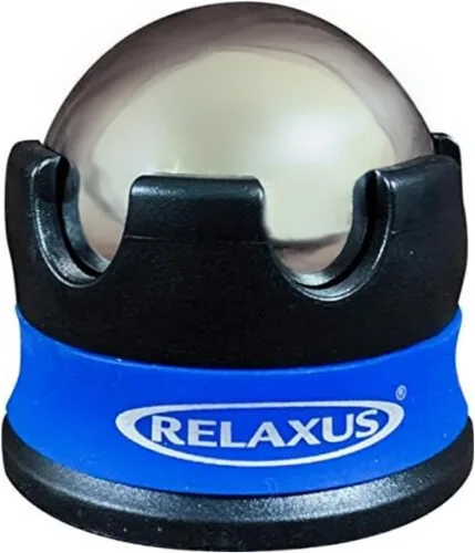 Harmony ICE - Pelota de masaje Hot Roller, gel aislante que mantiene la temperatura fría o del calor, acero inoxidable de grado alimenticio, masaje