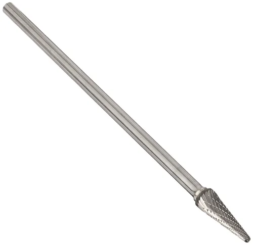 Miniatura 23 de Drill America SA-1 Rebaba de carburo/lima giratoria cilíndrica de doble corte para amoladora de troquel de 1/4" de diámetro x 5/8" de longitud
