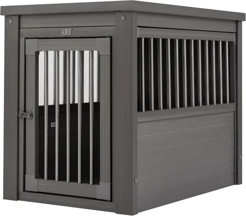 Miniatura 23 de New Age Pet ECOFLEX InnPlace - Jaula para perros y mesa auxiliar, perrera estilo muebles de interior, para perros pequeños, medianos, grandes y XL
