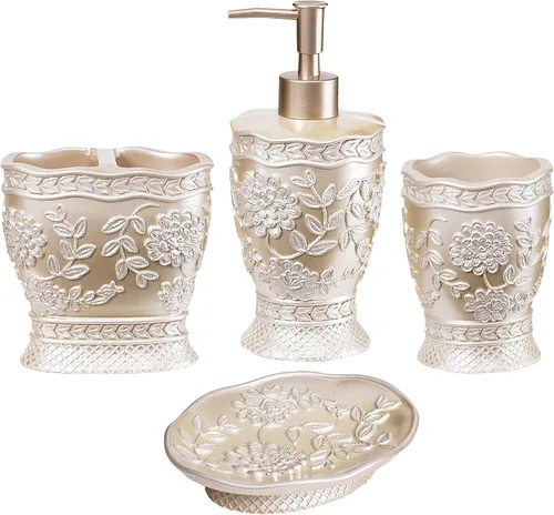 Miniatura 57 de Zahari Home Capri - Juego de toallas de baño de 3 piezas, toalla de baño, toalla de mano y toalla facial, decoración moderna, hermoso diseño único