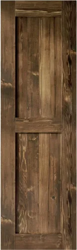 Miniatura 10 de Homacer Puerta de granero de madera maciza de 34 pulgadas de ancho x 84 pulgadas de alto x 1-3/8 pulgadas de profundidad, acabado y sin ensamblar