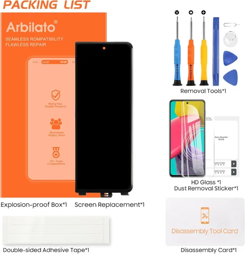 Miniatura 7 de Pantalla para Samsung Galaxy Z Fold 3 5G Reemplazo de pantalla para Samsung F926 Pantalla LCD SM-F926B, SM-F926U Pantalla táctil Digitalizador