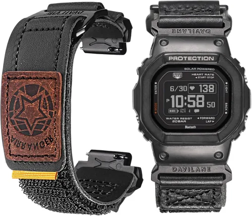 Miniatura 20 de Correa de reloj para Casio G-Shock para hombres DW-D5600/5610/5700/8900, GLS-100/5600/6900/8900, GD-100/110/120/350, correa Casio de 16 mm de cuero