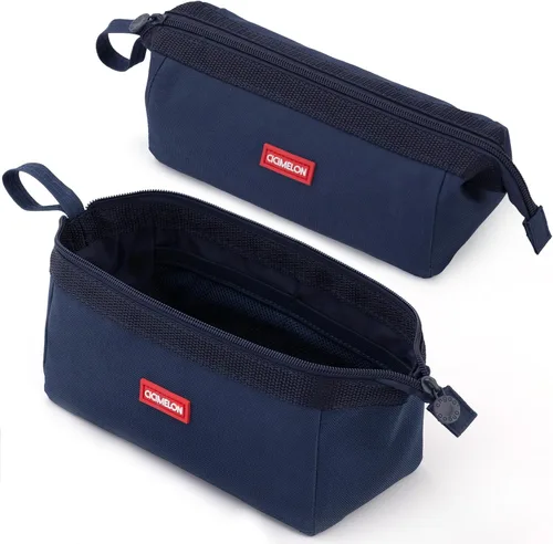 Miniatura 9 de CICIMELON Estuche para lápices de gran capacidad, bolsa para lápices, para la escuela, adolescente, niña, niño, hombres y mujeres Azul