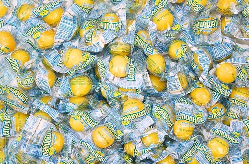Miniatura 2 de LemonHeads - Caramelos agrios envueltos individualmente, deliciosamente ácidos, brillantes y dulces, perfectos para noches de cine, fiestas