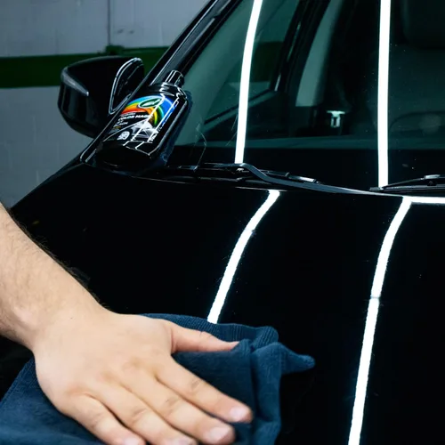 Miniatura 5 de Turtle Wax 52708 Color Magic Cera para Pintura de Coche Restaura Color y Brillo Negro 500 ml