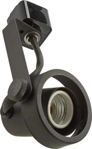 Miniatura 55 de TH205 R20 cabezal de carril cilíndrico de Nuvo, color negro, TH281, 150.00watts, 120.00 volts