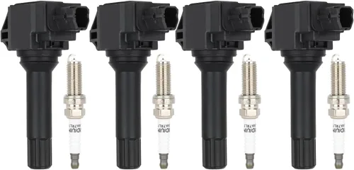 Miniatura 3 de Bobinas de bobina de encendido y bujías de iridio UF774 para Subaru Crosstrek 16-19 Impreza 2014-2019 2.0L