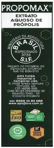 Miniatura 6 de Apis Flora Propóleos de Abeja Verde Brasileña, Alto en Flavonoides y Artepillin-C 7, sin cera, sin alcohol, 1.0 fl oz (paquete de 2)