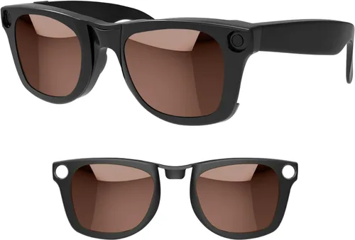 Miniatura 14 de 2 clips polarizados para Ray-Ban Meta Wayfarer y Gen 2 (RW4008/RW4012, talla L, 53-22), clip fotocromático para protección UV Meta Wayfarer Gen 2