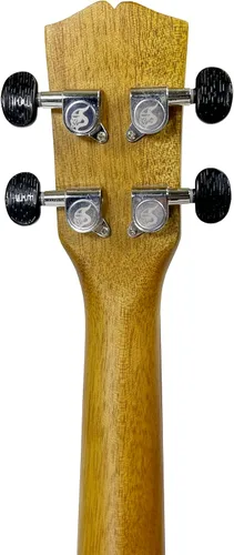 Miniatura 7 de Ukelele de la serie de artistas con parte superior de abeto sólido y parte trasera de caoba y lados kit para principiantes con bolsa de concierto
