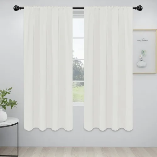 Miniatura 116 de Easy-Going - Cortinas opacas con bolsillo para varilla para el dormitorio, cortinas para ventanas que oscurecen la habitación o la sala de estar