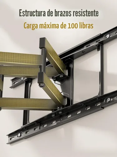 Miniatura 2 de Mounting Dream Soporte de pared para TV para la mayoría de televisores de 42 a 84 pulgadas, soporte de TV premium con certificación UL, movimiento