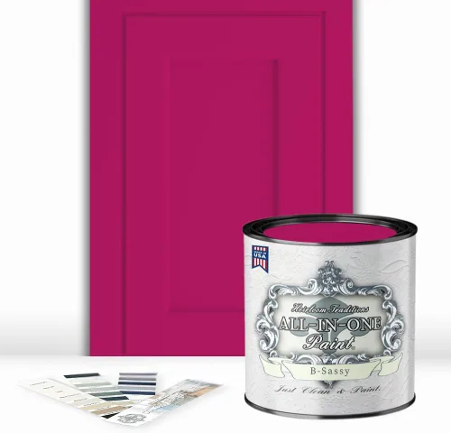 Miniatura 43 de Pintura TODO EN UNO, Abbey (gris cálido), Muestra de 8oz - Pintura duradera para gabinetes y muebles. Imprimación y capa superior incorporadas,