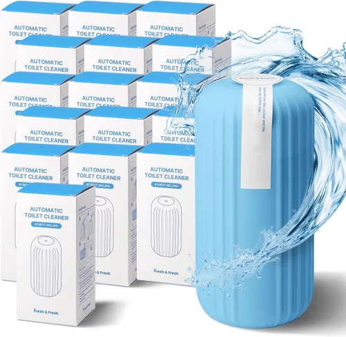 Miniatura 12 de Fresh & Fresh Limpiadores automáticos para inodoros – 3 botellas (hasta 2500 descargas/botella), limpiador comercial y residencial de 3 a 4 meses