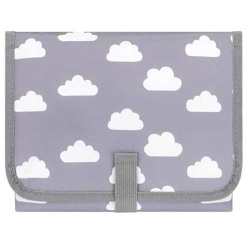 Miniatura 8 de Accmor Cambiador de pañales portátil, cambiador de bebé impermeable, almohadillas de cambio de pañales plegables para bebé Nube
