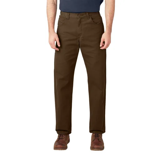 Miniatura 11 de Dickies Jeans de carpintero para hombre, ajuste relajado, pierna recta, Negro, 30 x 30
