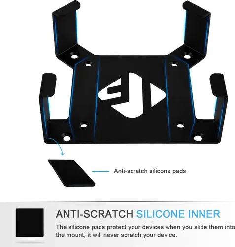 Miniatura 5 de IFCASE Soporte para Mac mini M4/M4 Pro 2024, debajo del escritorio, pared, monitor trasero VESA soporte de montaje con disipación de calor y diseño