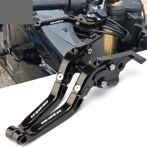 Miniatura 2 de KAnduo M - Palancas de embrague de freno plegables ajustables y extensibles para motocicleta Suzuki GIXXER 250 SF 250SF 150 125 2020-2023 Y