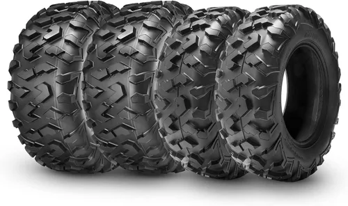 Miniatura 10 de HALBERD Neumáticos para ATV, 24x8-12 y 24x10-11 6PR 24x8x12 24x10x11 Todo Terreno ATV UTV Neumáticos todoterreno para Honda Fourtrax Rancher TRX400