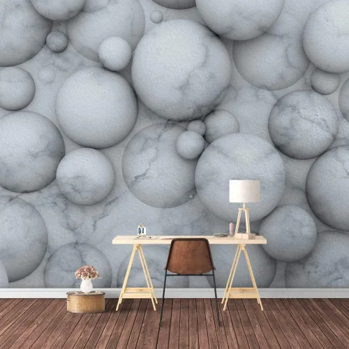 Miniatura 40 de Signford. - Mural de pared, diseño de mundo de nieve, tapiz removible, adhesivos de pared para dormitorio, sala de estar.