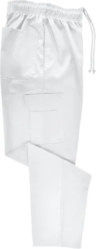 Miniatura 5 de Natural Uniforms Pantalones cargo de chef clásicos de 6 bolsillos con paquete múltiple disponibles