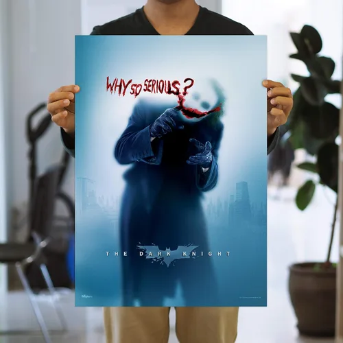Miniatura 2 de MIGHTYPRINT DC Comics – The Dark Knight Trilogy – Bane – Gotham – Liga de la Justicia – Arte de pared duradero de 17 x 24 pulgadas – No hecho