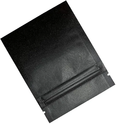Miniatura 5 de PABCK Paquete de 100 bolsas pequeñas de papel kraft negro resellables de 2.7 x 3.5 pulgadas (tamaño interior de 2.36 x 2.36 pulgadas) con ventana