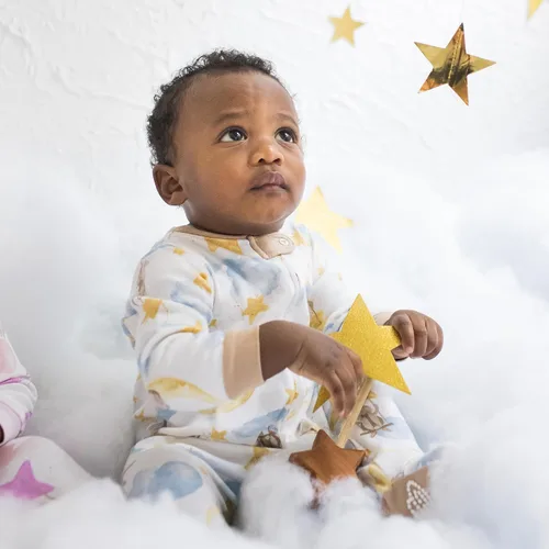 Miniatura 88 de Burt's Bees Baby - Pijama de una pieza para bebé, mameluco para dormir y jugar, algodón 100% orgánico, cremallera frontal