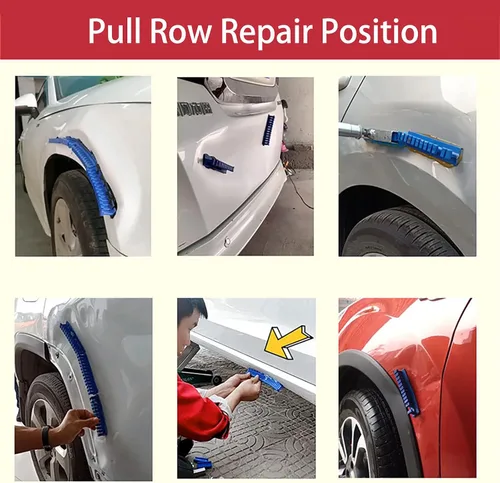 Miniatura 2 de Herramientas de reparación de carrocerías, kit de eliminación de abolladuras de automóvil sin pintura para automóvil, kit de eliminación