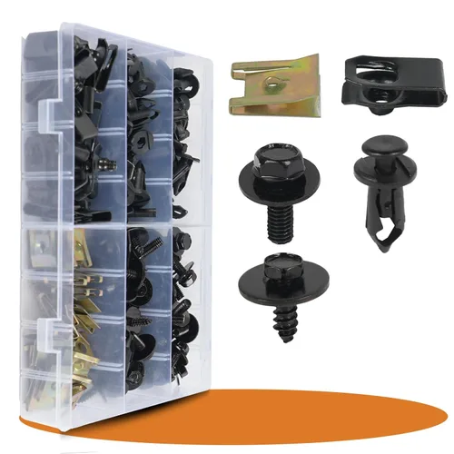 Miniatura 8 de OTUAYAUTO Kit surtido de clips de retención de línea de combustible de 70 piezas, clips de línea de transmisión y refrigerante, 3/8 y 5/16