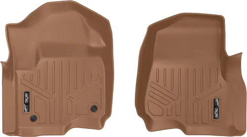 Miniatura 18 de SMARTLINER Juego de alfombrillas de piso de ajuste personalizado de 2 filas para Ford F-250 / F-350 Super Duty SuperCab 1999-2007 Ford F-250 1999