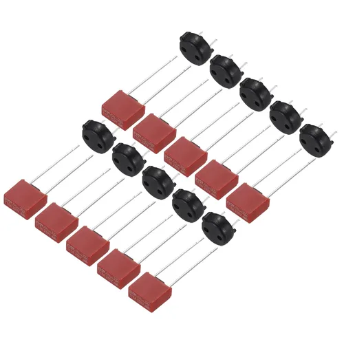 Miniatura 7 de uxcell Juego de 10 piezas de micro fusible cuadrado en miniatura con soporte de fusible para piezas electrónicas PCB LCD reparación, T-1A 1A 250V