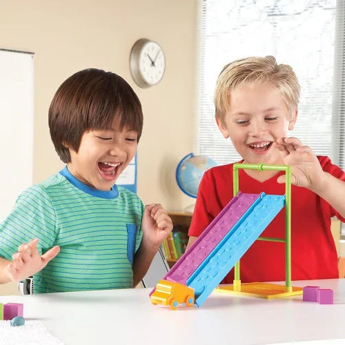Miniatura 6 de Juego de actividades de Learning Resources STEM Fuerza y Movimiento, 20 piezas