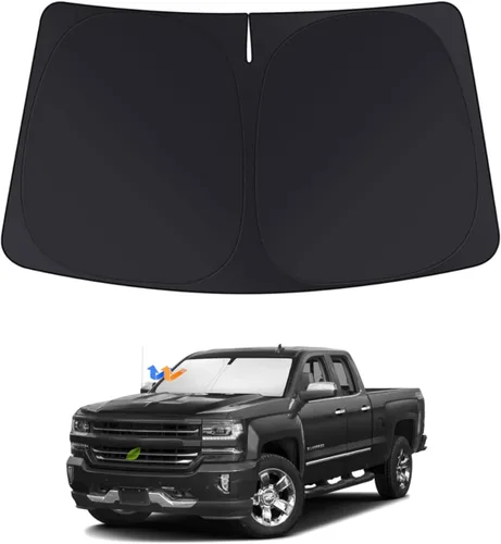 Miniatura 16 de Mixsuper Liner Parasol para parabrisas para Dodge Ram 1500 2019-2025 Parasoles parabrisas delanteros para ventanas para Ram 1500 Accesorios Visor