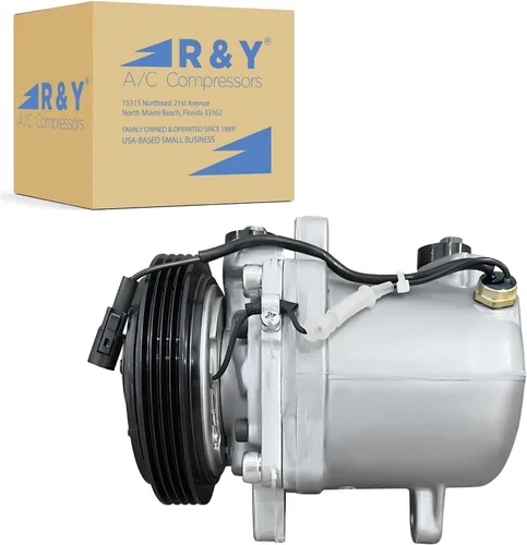 RYC Nuevo compresor de aire acondicionado automotriz EH407-01 (se adapta a Suzuki Grand Vitara 2.5L 1999, 2000, 2001, 2002, 2003; compatible con